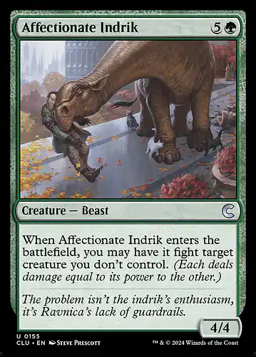 Affectionate Indrik - clu Spoiler