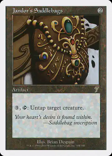 Jandor's Saddlebags - 7ed Spoiler