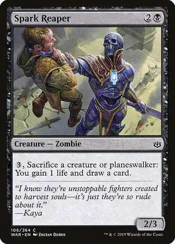 Spark Reaper - war Spoiler