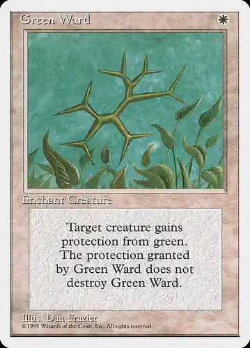 Green Ward - 4ed Spoiler