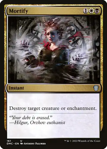 Mortify - dmc Spoiler