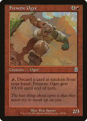 Frenetic Ogre - ody Spoiler