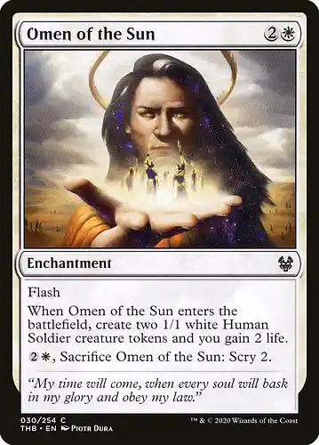 Omen of the Sun - thb Spoiler