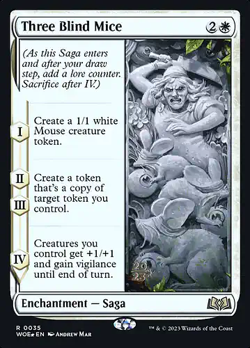 Three Blind Mice - woe Spoiler