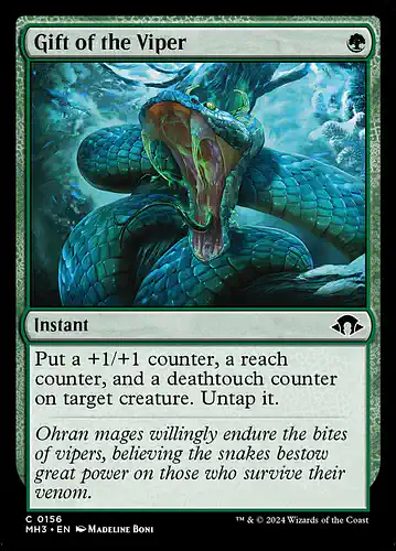 Gift of the Viper - mh3 Spoiler