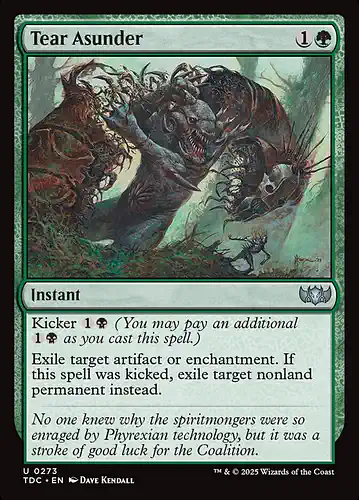 Tear Asunder - tdc Spoiler
