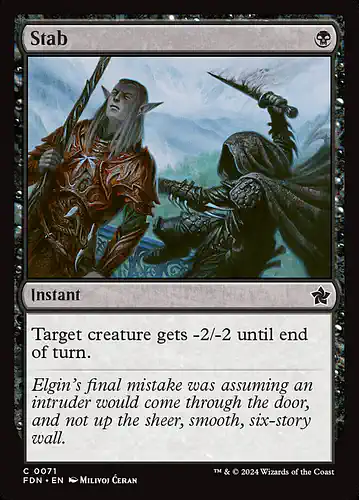 Stab - fdn Spoiler