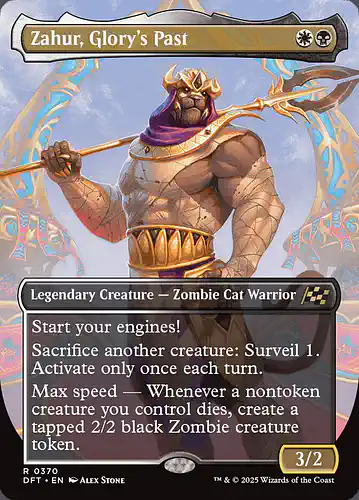 Zahur, Glory's Past - dft Spoiler
