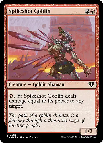 Spikeshot Goblin - cmm Spoiler