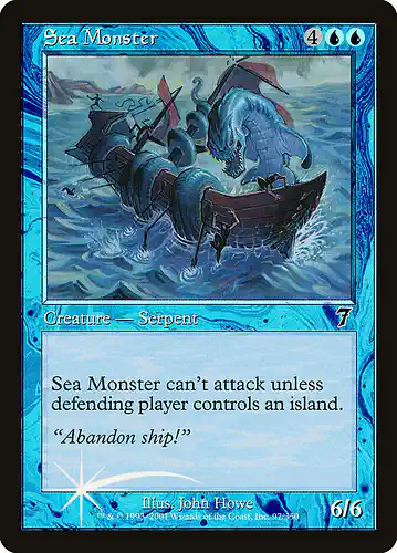 Sea Monster - 7ed Spoiler