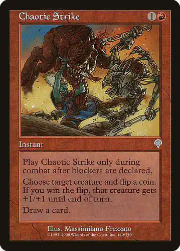 Chaotic Strike - inv Spoiler