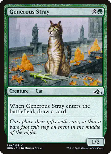 Generous Stray - grn Spoiler