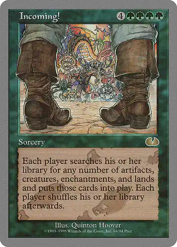 Incoming! - ugl Spoiler