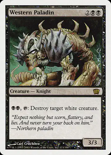 Western Paladin - 8ed Spoiler