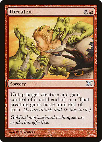 Threaten - 10e Spoiler