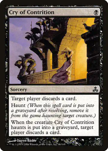 Cry of Contrition - gpt Spoiler