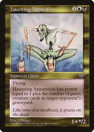 Haunting Apparition - mir Spoiler