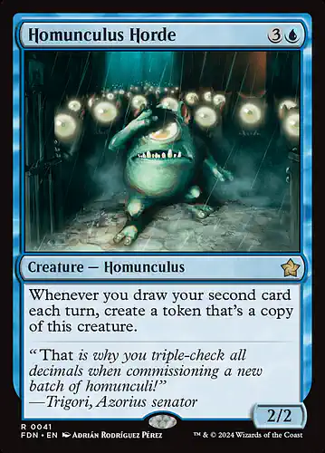 Homunculus Horde - fdn Spoiler