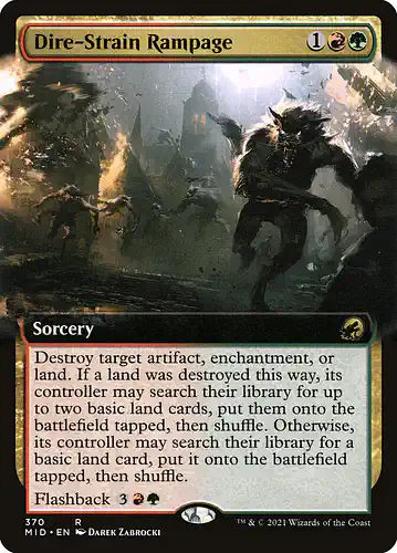 Dire-Strain Rampage - mid Spoiler