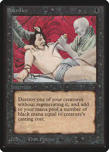 Sacrifice - leb Spoiler
