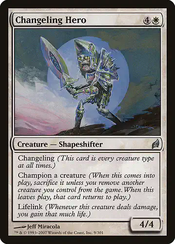 Changeling Hero - lrw Spoiler