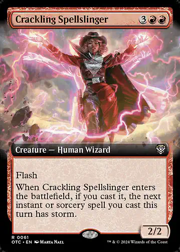 Crackling Spellslinger - otc Spoiler