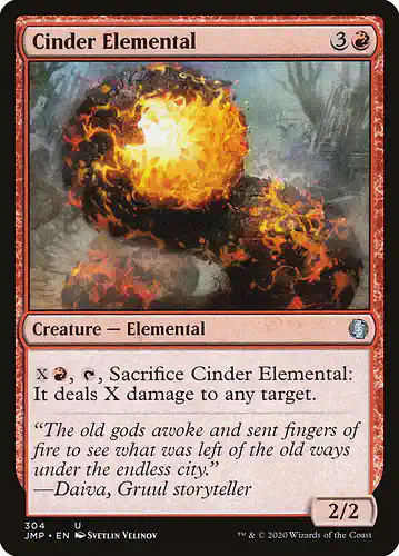 Cinder Elemental - jmp Spoiler