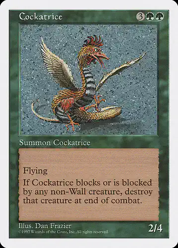 Cockatrice - 5ed Spoiler