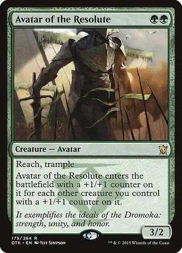Avatar of the Resolute - dtk Spoiler