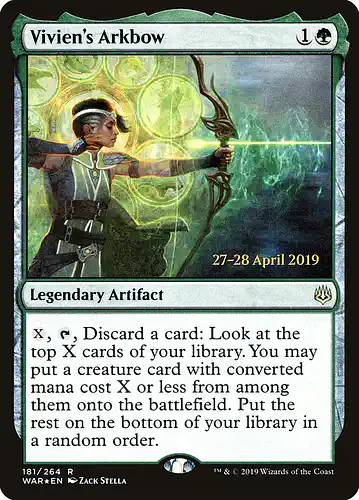 Vivien's Arkbow - war Spoiler