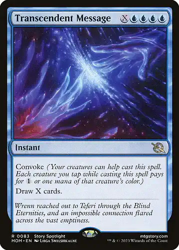 Transcendent Message - mom Spoiler
