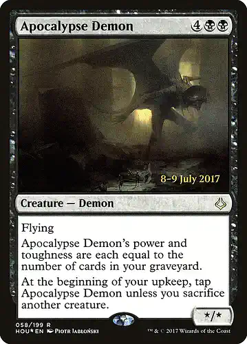 Apocalypse Demon - hou Spoiler