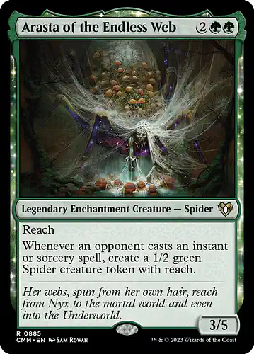 Arasta of the Endless Web - cmm Spoiler