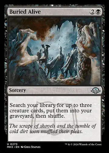 Buried Alive - mh3 Spoiler