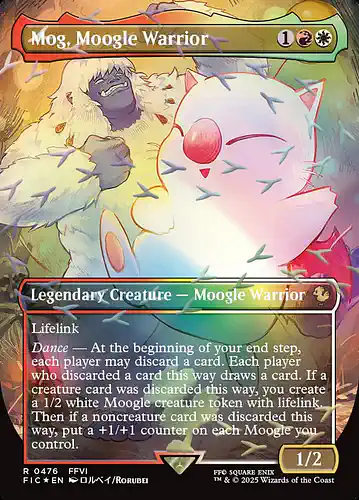 Mog, Moogle Warrior - fic Spoiler