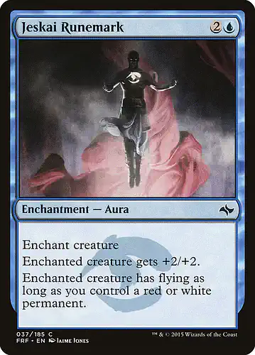 Jeskai Runemark - frf Spoiler