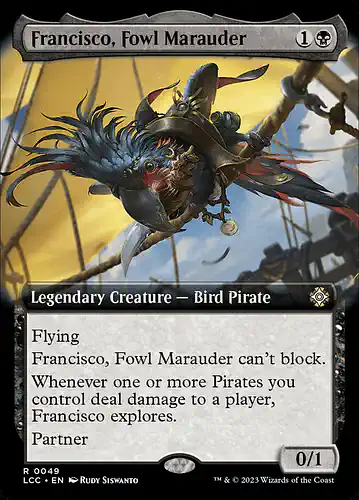 Francisco, Fowl Marauder - lcc Spoiler