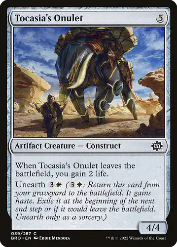 Tocasia's Onulet - bro Spoiler
