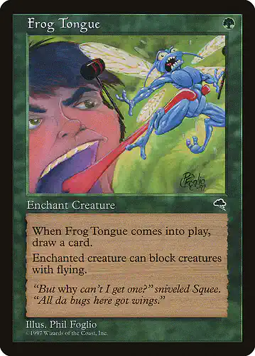 Frog Tongue - tmp Spoiler