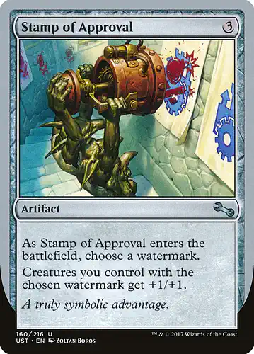 Stamp of Approval - ust Spoiler