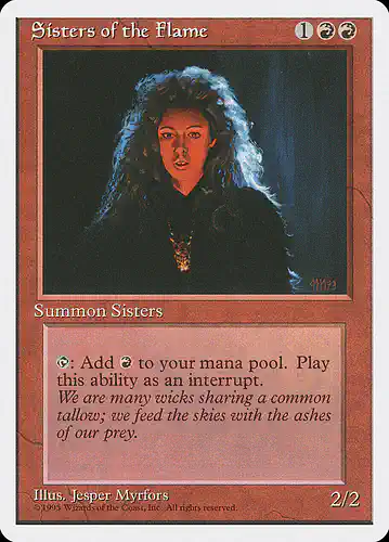 Sisters of the Flame - 4ed Spoiler