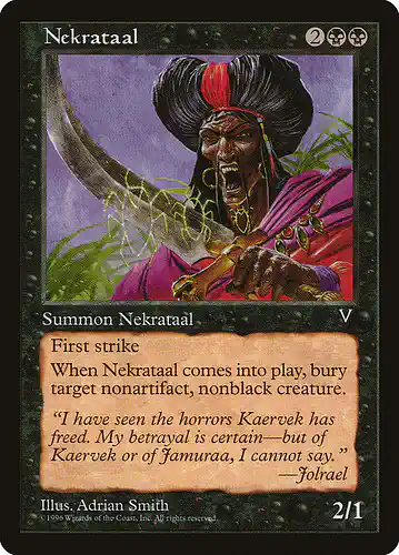 Nekrataal - vis Spoiler