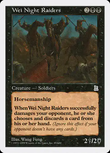 Wei Night Raiders - ptk Spoiler