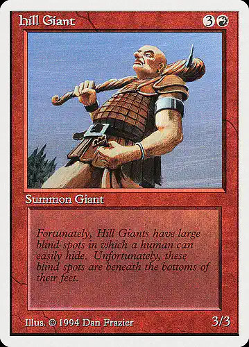 Hill Giant - sum Spoiler
