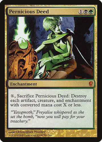 Pernicious Deed - cns Spoiler