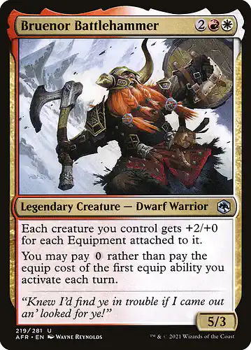Bruenor Battlehammer - afr Spoiler