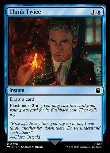 Think Twice - who Spoiler