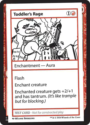 Toddler's Rage - mb2 Spoiler