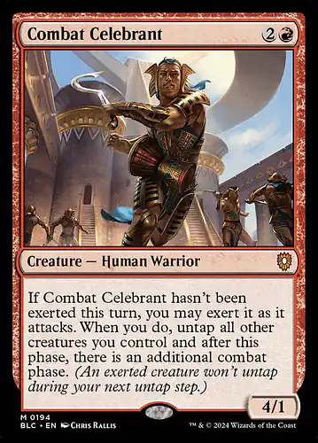 Combat Celebrant - blc Spoiler