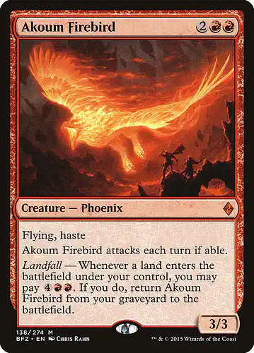 Akoum Firebird - bfz Spoiler